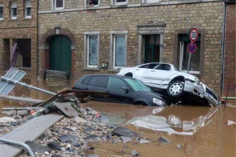 افزایش شمار قربانیان بارندگی شدید، سیل و رانش زمین در آلمان 2