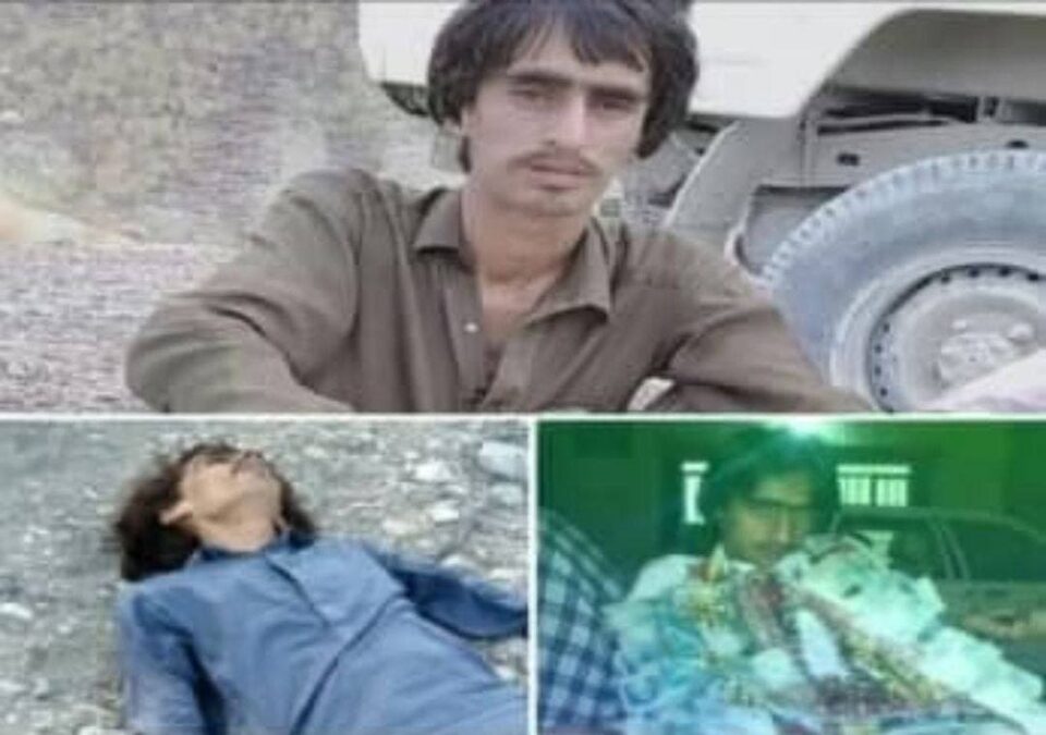 کوژرانی کۆڵبەرێکی بەلووچ لە لایەن هێزەکانی سپای پاسدران 3