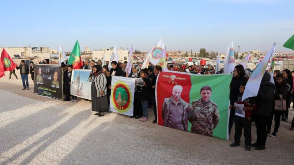 شەرمەزارکردنی هێرشەکانی ده‌وڵه‌تی توركیا بۆ سەر شەنگال لە حەلەب