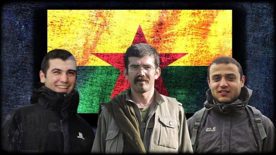 گیانله‌ده‌ستدانی سێ گه‌ریلای په‌كه‌كه‌ به‌هۆی بوردومانه‌كانی توركیه‌