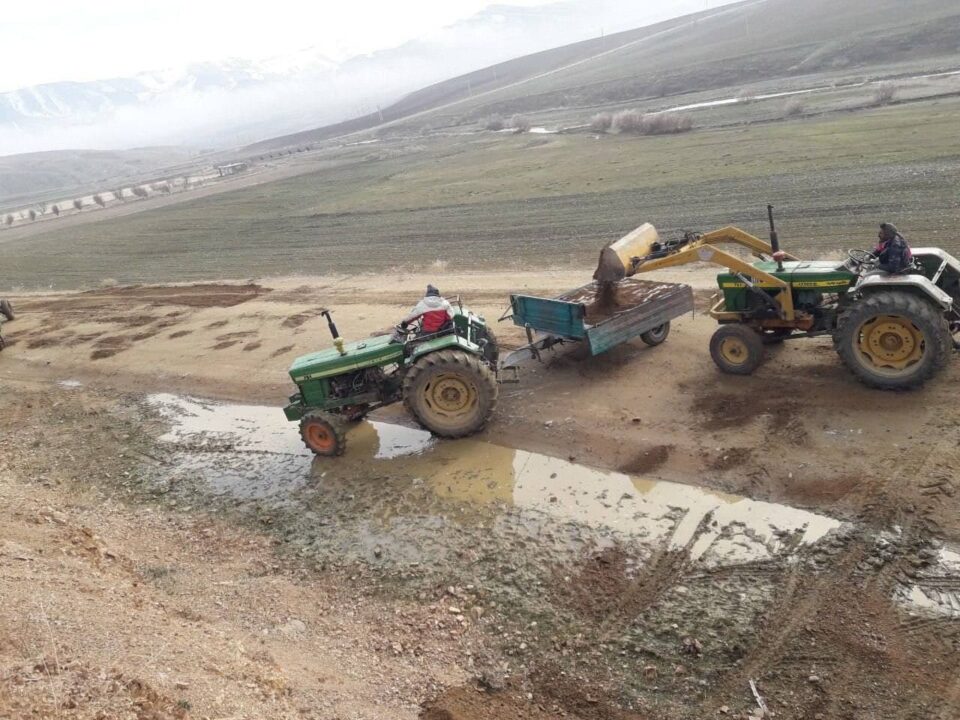 هه‌ڵمه‌تی چاككردنی ڕێگه‌ وبانی ئاوایه‌كانی ئاغۆتمان و قڕۆچیای له‌