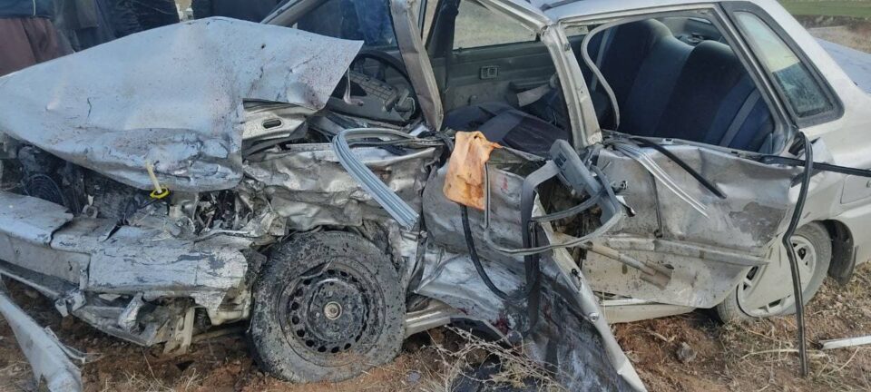 گیان له‌ ده‌ست دان و برینداربوونی دوو هاووڵاتی له‌ ڕووداوێكی هاتووچۆ