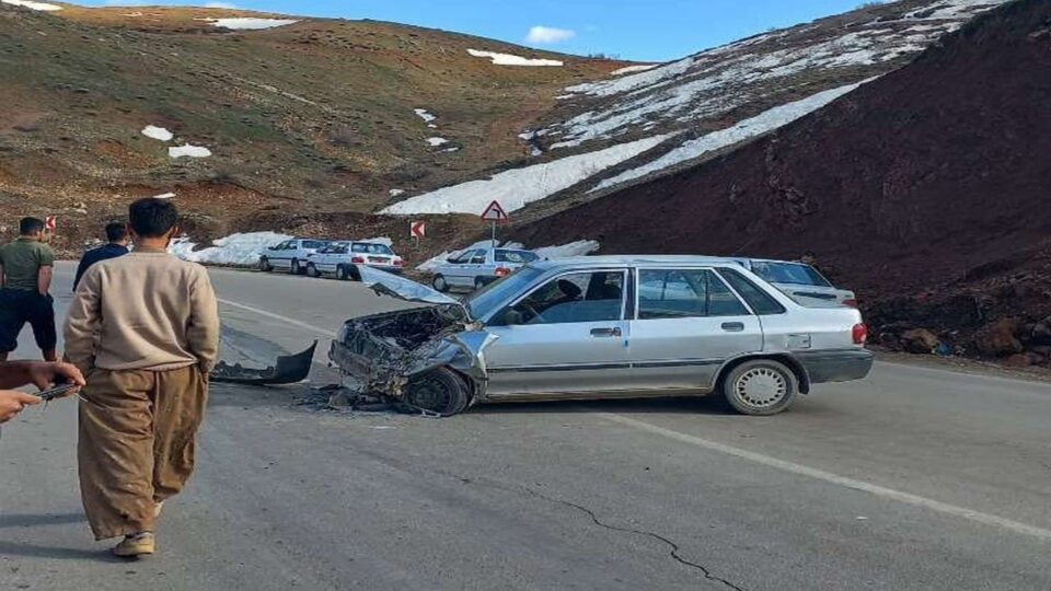 بریندار بوونی دوو کۆڵبەر بەهۆی ڕووداوی هاتوچۆ 2