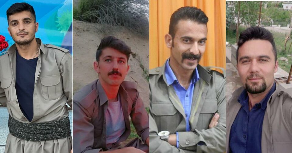 نادیاربوونی چارەنووسی چوار چالاکی سیاسی به‌ندكراو له‌ گرتووخانه‌كانی