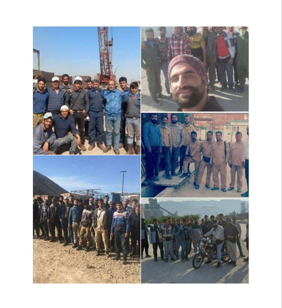 درێژه‌ی مانگرتنی كرێكارانی پڕۆژه‌ی سه‌نایه‌عی نه‌وت، فوولاد و مه‌عده‌ن