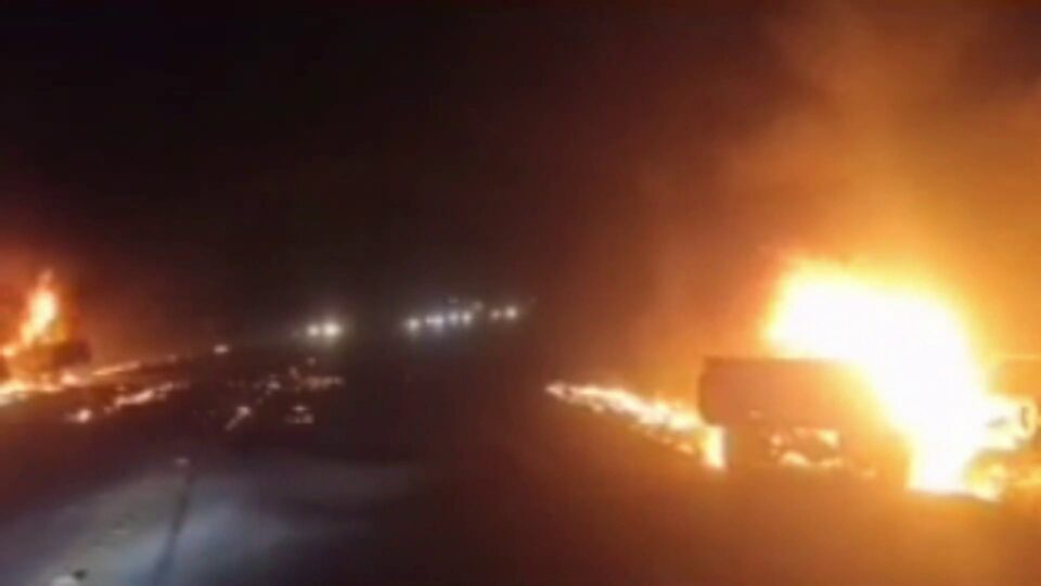 گیان له‌ده‌ستدانی سێ سووختبه‌ری به‌لووچ له‌ مێحوه‌ری زاهیدان خاش