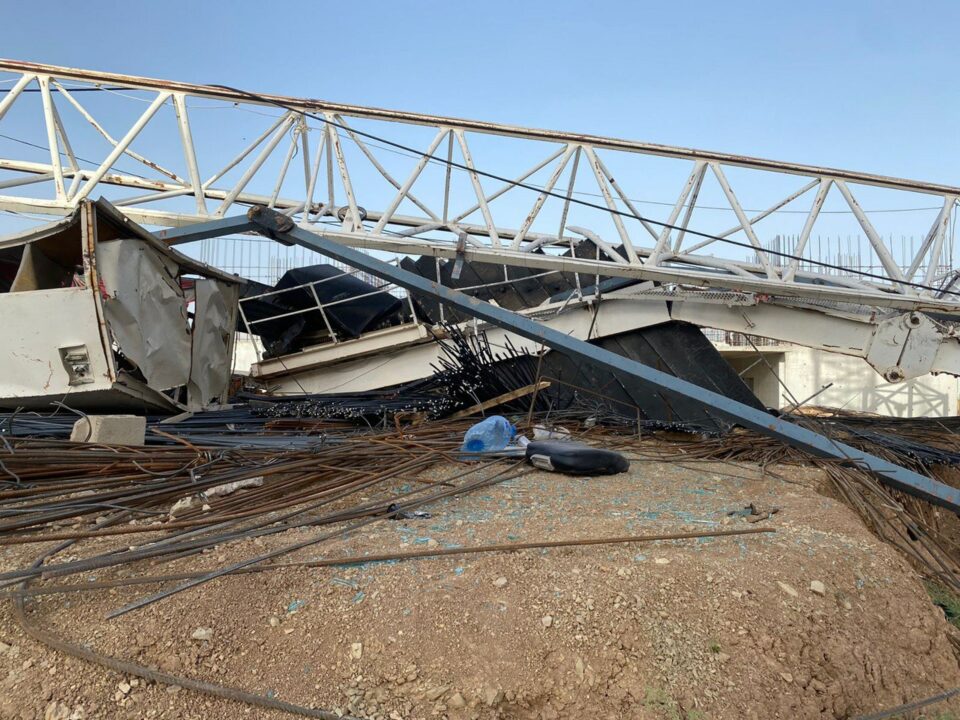 گیان لەدەستدان و برینداربوونی چوار كرێكار له‌ شاری سلێمانی 3