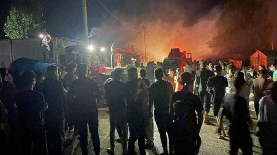 ئاگركه‌وتنه‌وه‌ له‌ كه‌مپی ئاواره‌كانی شه‌نگال له‌ ئامێدی 1