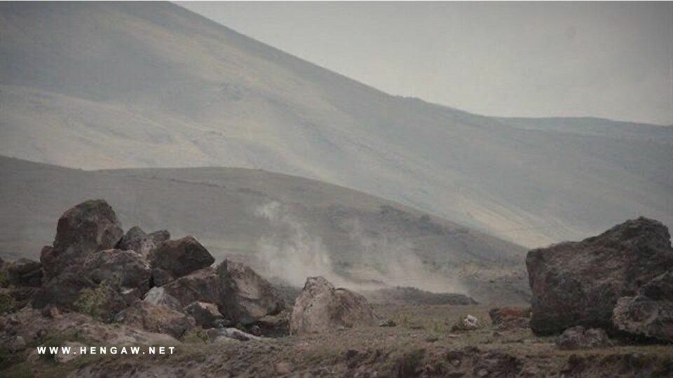 تۆپبارانی به‌رازییه‌ سنوورییه‌كانی خۆی له‌لایه‌ن سپای پاسداران 1