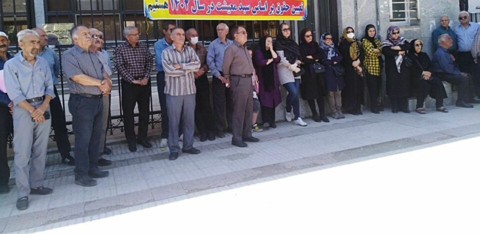 كۆبوونه‌وه‌ی خانه‌نشینكراوانی ته‌ئمیین ئیجتیماعی له‌ كرماشان 2