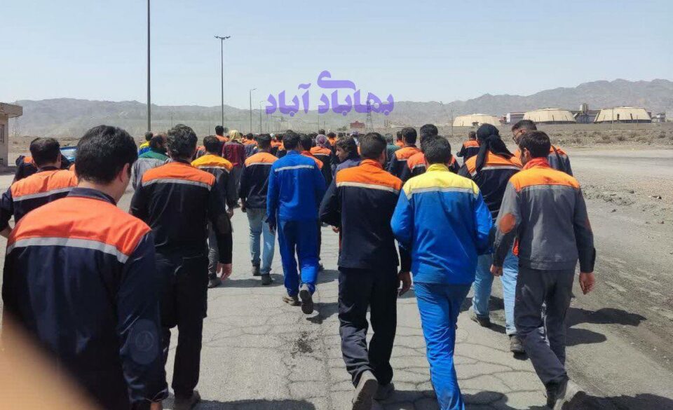 مانگرتنی كرێكارانی مه‌عده‌نی چادۆرمه‌لوو له‌ یه‌زد 2