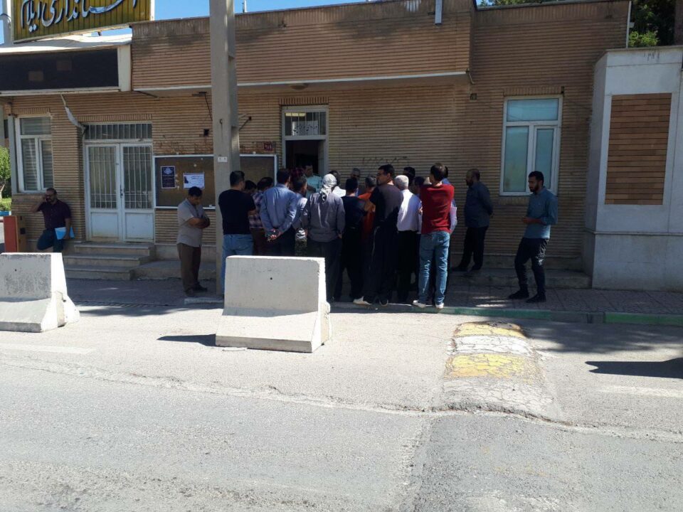 ناڕه‌زایه‌تی دانیشتووانی ناوچه‌ی قائیم له‌ ئیلام 3