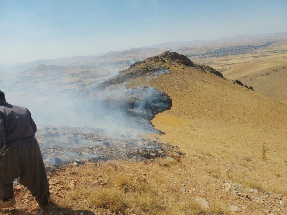 ئاگردانی كێڵگه‌ و له‌وه‌ڕگه‌كانی كوردستان له‌لایه‌ن كه‌سانی نه‌ناسراو