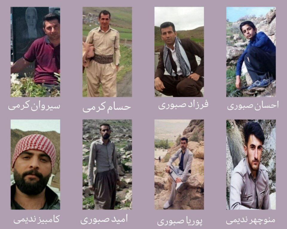 بانگهێشتی ٨ هاووڵاتی له‌لایه‌ن ڕژیمه‌وه‌ له‌ كامیاران 1