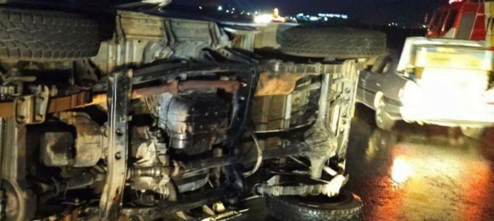 كوژران و برینداربوونی سێ كه‌س له‌ ڕووداوی هاتووچۆی سه‌قز بانه 1