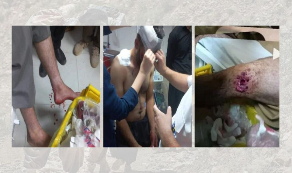 برینداربوونی چوار كۆڵبه‌ر به‌ ته‌قه‌ی هێزه‌كانی ڕژیم له‌ سنووری