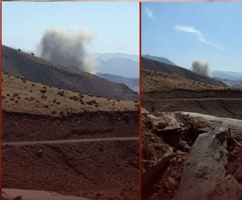 بۆردوومان كردنی چوار گۆندی ڕۆژائاوا كوردستان له‌لایه‌ن توركیه‌وه‌