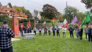 خۆپێشاندانی كوردانی سوید و بلژیك بۆ پشتیوانی له‌ وریشه مورادی 1