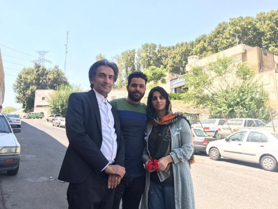 سه‌پاندنی سزای زیندان به‌سه‌ر سپیده‌ ڕه‌شنۆ له‌ تاران 1