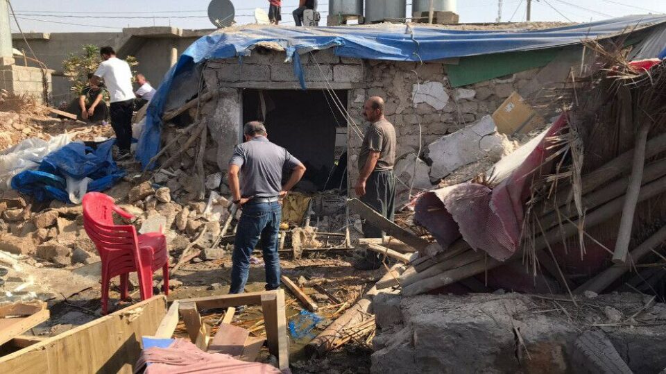 كوژران و برینداربوونی چه‌ند كرێكاری كشتووكاڵی له‌ عه‌فرین 3