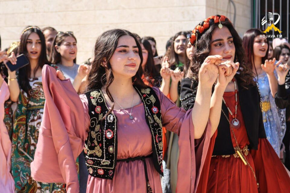 به‌ڕێوه‌چوونی مه‌راسمی ٨ی مارس له‌ زانكۆی ڕۆژئاوای كوردستان 6