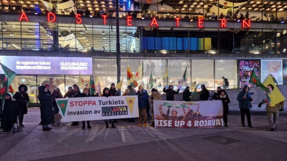 خۆپێشاندانی كوردان دژ به‌ داگیركارییه‌كانی توركیا له‌ ڕۆژئاوای كوردستان