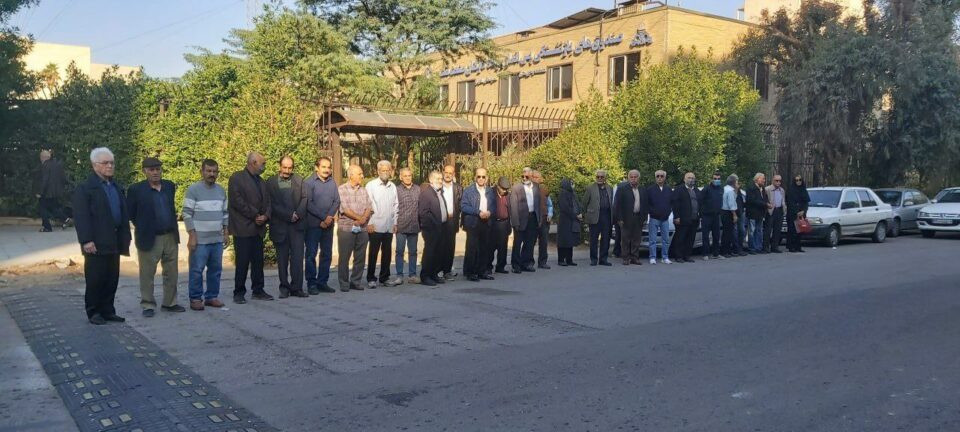 ناڕه‌زایه‌تی خانه‌نشینكراوانی سه‌نعه‌تی نه‌وت له‌ ئه‌هواز 3