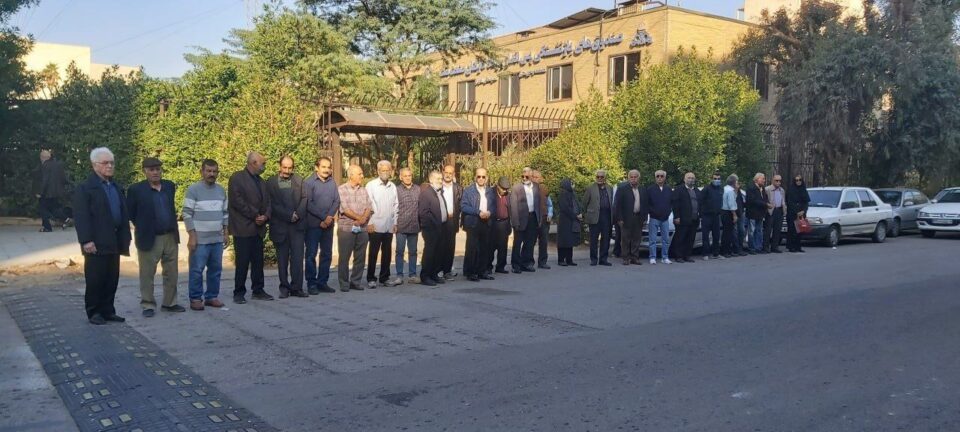 ناڕه‌زایه‌تی خانه‌نشینكراوانی سه‌نعه‌تی نه‌وت له‌ ئه‌هواز 2 2