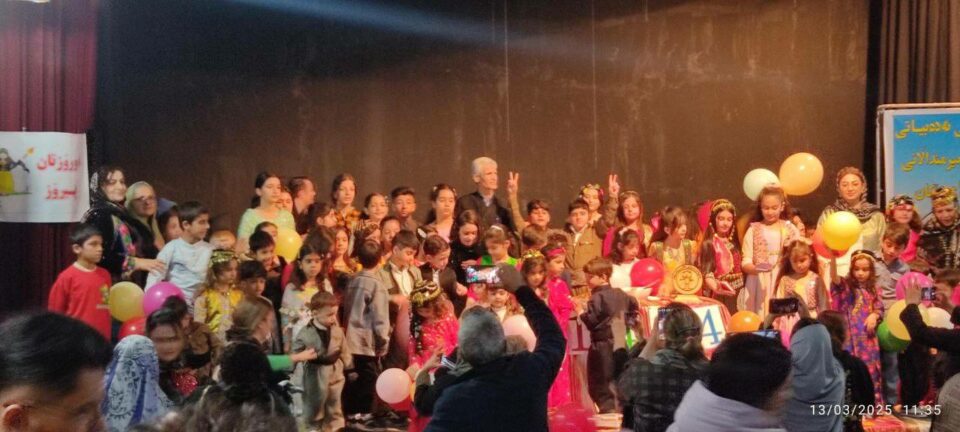 به‌ڕێوه‌بردنی ڕێوره‌سمی نەورۆزیی تایبەت بۆ منداڵان لە بۆکان 1