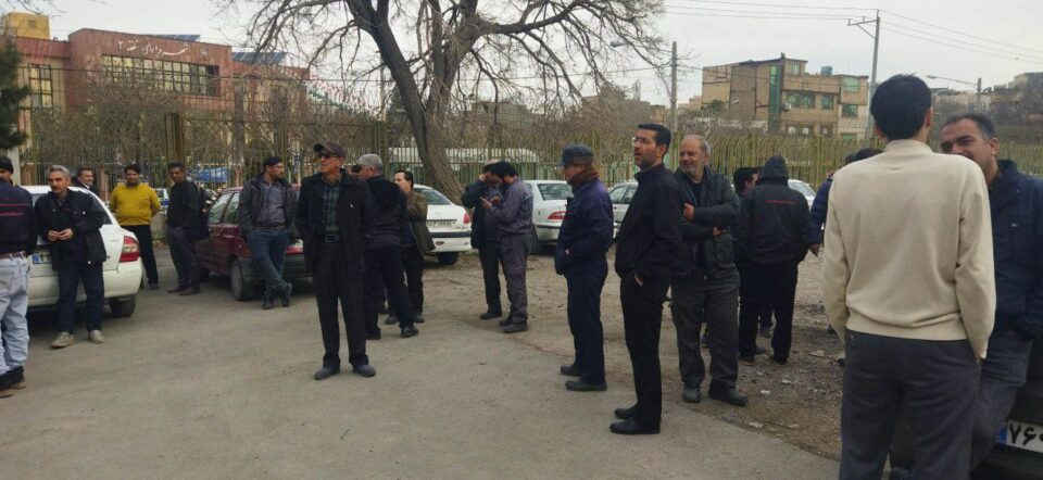 مانگرتنی كرێكارانی په‌یمانی له‌ موخابراتی ورمێ و پیرانشار 1