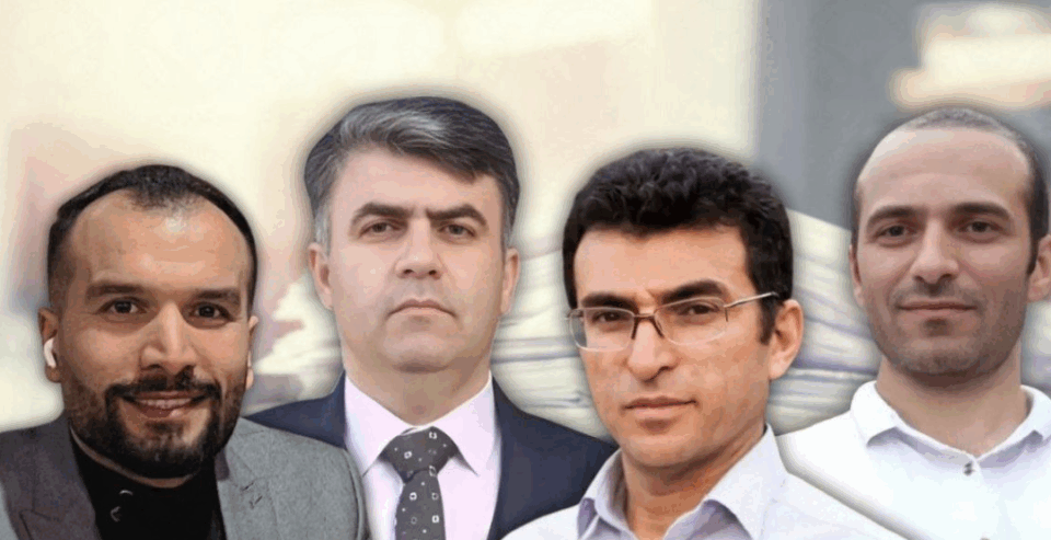 به‌ڕێوه‌چوونی جه‌له‌سه‌ی دادگاییكردنی چوار چالاكی مه‌ده‌نی ئازه‌ربایجان