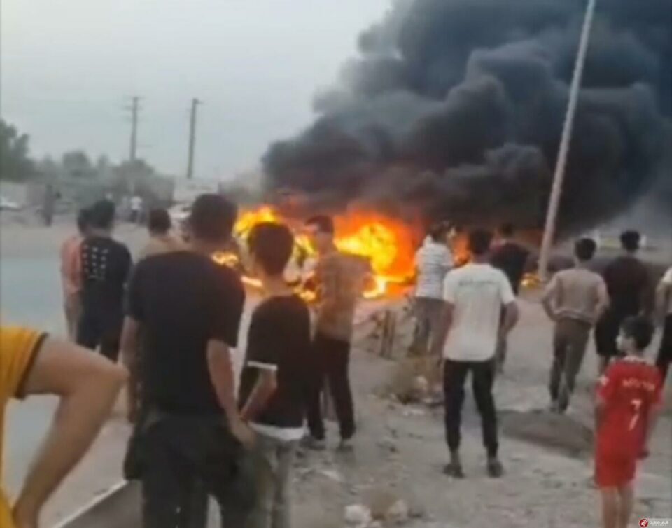تەقەی ڕاستەوخۆی هێزە ئەمنیەکان لە سووختبەران 3