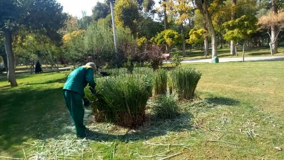 ناڕه‌زایه‌تی كرێكارانی شاره‌داری ئیزه‌ 1