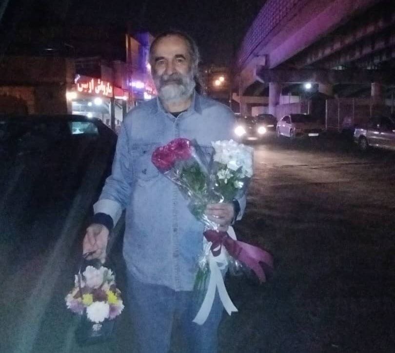 ئازاد كرانی حسێن میربه‌هاری له‌ زیندانی ئێڤین