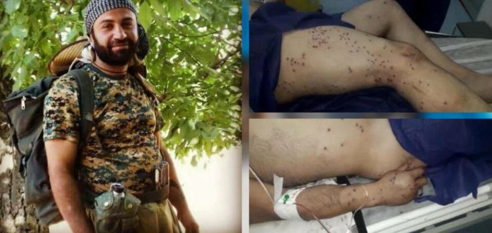 برینداربوونی كۆڵبه‌رێك به‌ ته‌قه‌ی هێزه‌كانی ڕژیم 1 2 1