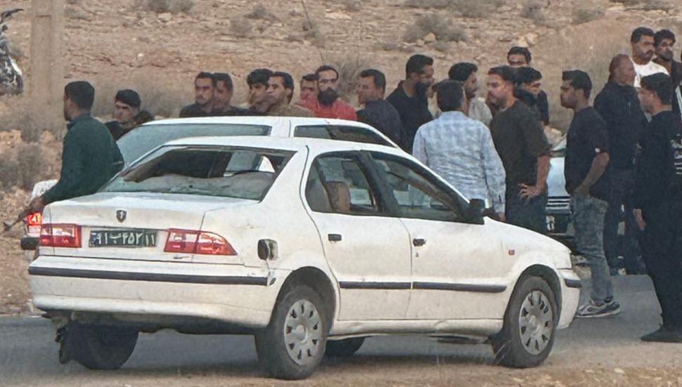 تێكهه‌ڵچوونی نێوان خه‌ڵكی شاری شیراز  و هێزه‌ سه‌ركوتگه‌ره‌كانی ڕژیم