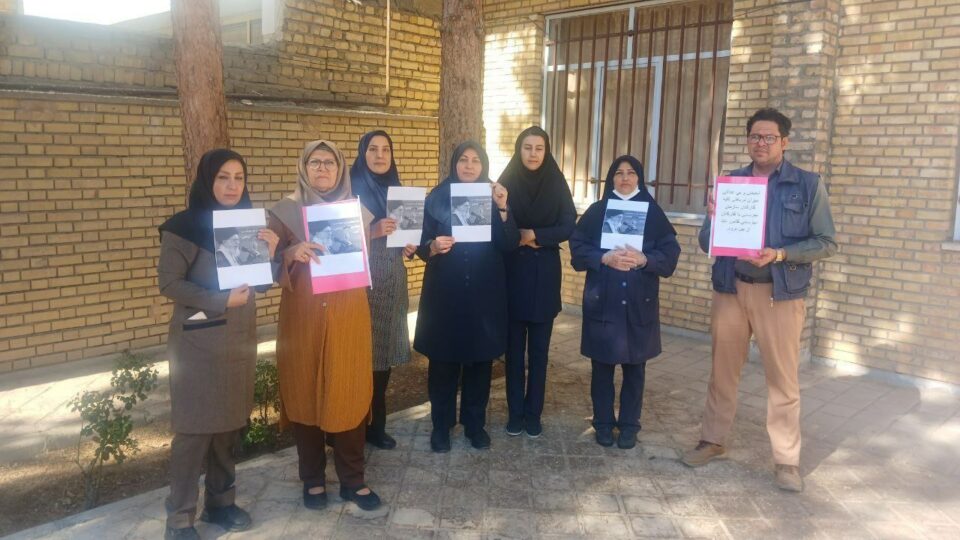 كۆبوونهوهی ناڕهزایهتی كارمهندانی بێهزیستی له چهند شاری ئێران