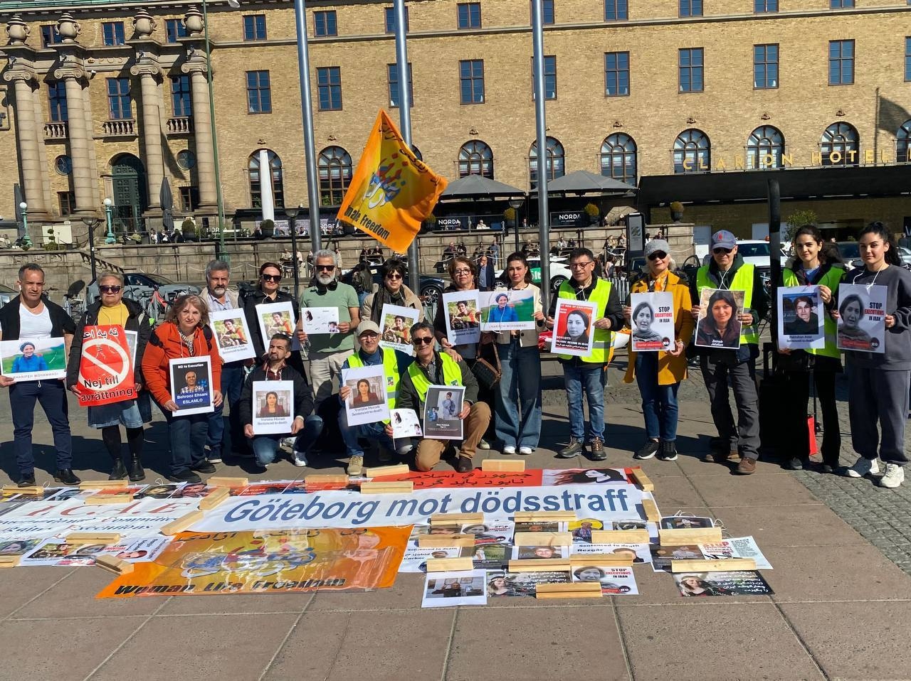 كۆبوونه‌وه‌ی ئێرانیان ئازادیخواز له‌ شاری گۆتنبرگی سۆئد