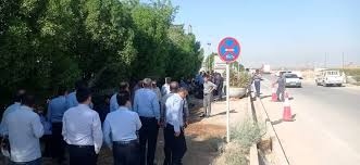 مانگرتنی كرێكارانی پترۆشیمی ئه‌میر كه‌بیری ماهشه‌هر