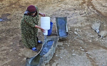 ناڕه‌زایه‌تی خه‌ڵكی گوندی گوڵقه‌واخی دیوانده‌ره‌