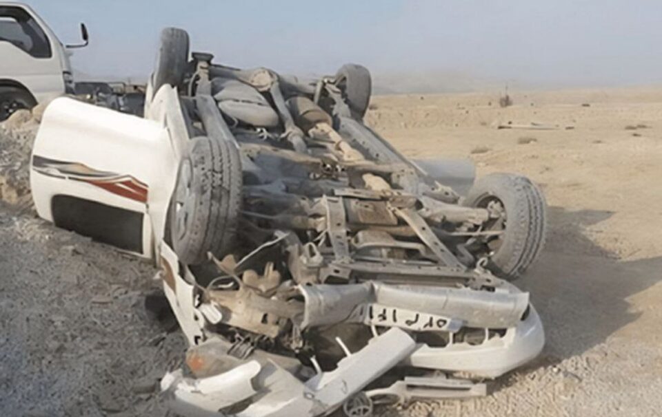 گیانلهدهستدان و برینداربوونی ٢٠ كهس به هۆی ههڵدێرانی ئۆتۆمبیلی