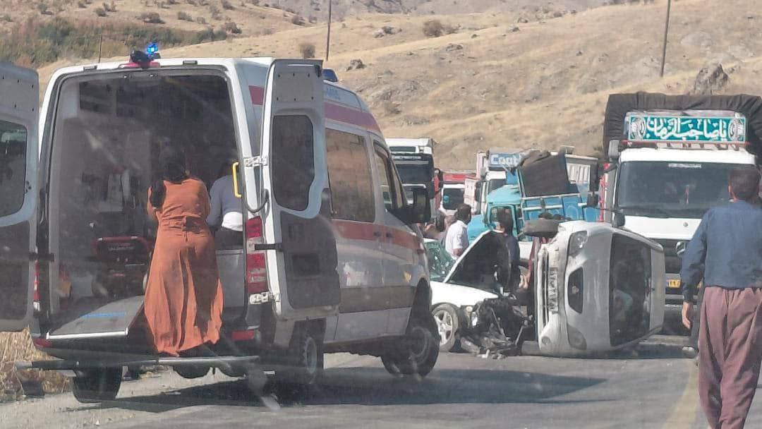 گیانه‌ده‌ستدانی هاووڵاتییه‌ك به‌ هۆی ڕوودانی ڕووداوی هاتوچۆ له‌ جادده‌ی كامیاران_سنه‌