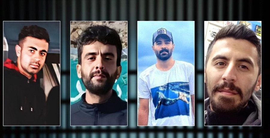 سه‌پاندنی حوكمی زیندانی ته‌عزیری به‌ سه‌ر چوار چالاكی مه‌ده‌نی خه‌ڵكی شاره‌كانی خۆی و ته‌ورێز