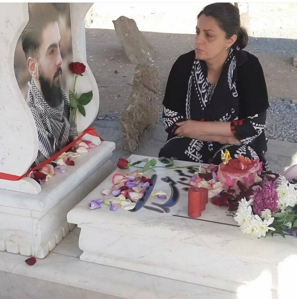 بهرز ڕاگرتنی یادی گیانبهختكردوویهكی شۆڕشی ژینا له شاری سنه