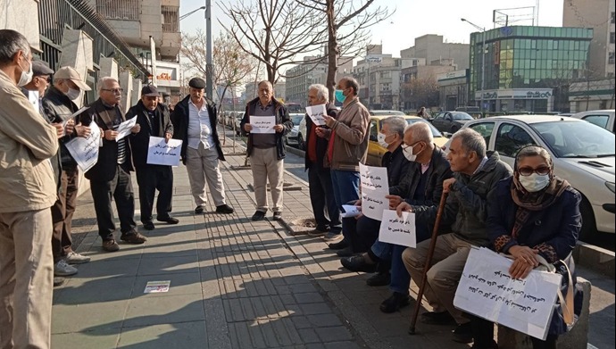 كۆبوونه‌وه‌ی خانه‌نشینكراوانی نه‌ئمینی ئیجتماعی له‌ كوردستان و ئێران