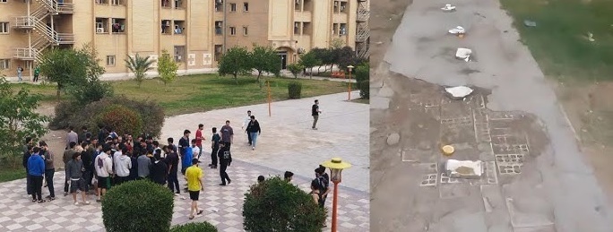 كۆبوونه‌وه‌ی خوێندكارانی زانكۆی چه‌مرانی ئه‌هواز