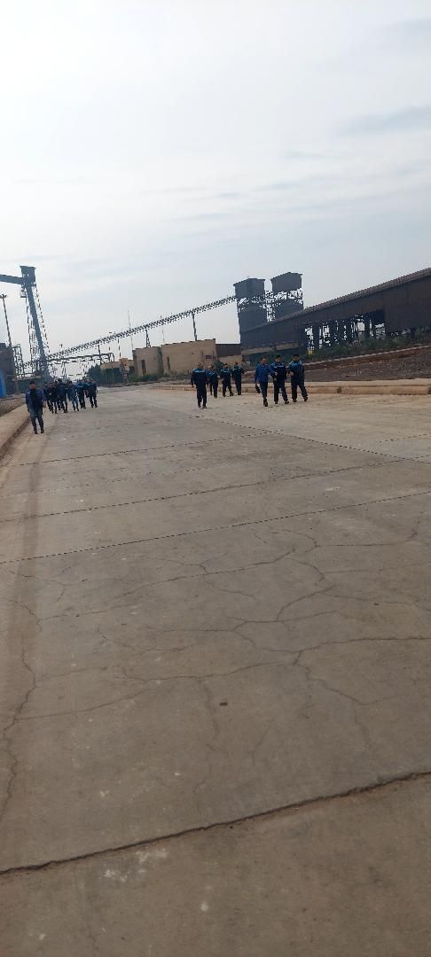 مانگرتنی كرێكارانی شیركه‌تی فولادی شادگان