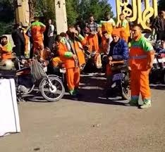 ناڕه‌زایه‌تی كرێكارانی شاره‌داری دزفوول