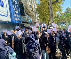 ناڕه‌زایه‌تی په‌ره‌ستاران له‌ شاری گورگان