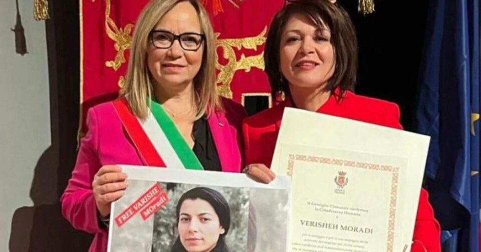 پێدانی شارومهندی فهخری به وریشه مورادی له لایهن شارهداری